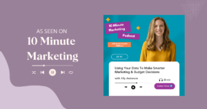 Featured on 10 minute marketing